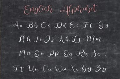 Rapsodie Font by bywahtung — Script Handwritten Font — thumbnail 3