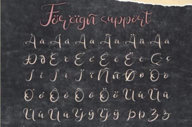 Rapsodie Font by bywahtung — Script Handwritten Font — thumbnail 5