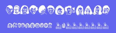 Rare Celebrities by Woodcutter — Dingbats Font — thumbnail 3