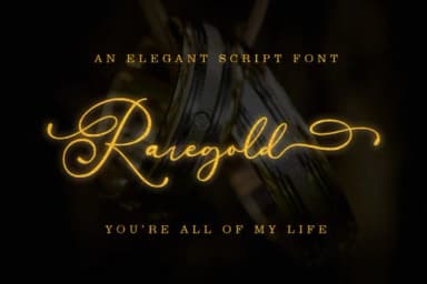 Raregold Font by aldedesign — Script Handwritten Font — thumbnail 1