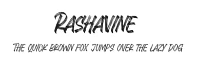 Rashavine by Arterfak Project — Script Handwritten Font — thumbnail 1