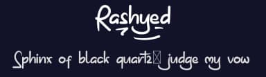 Rashyed by RaisProject — Script Handwritten Font — thumbnail 2