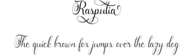 Rasputia by PutraCetol Studio — Script Handwritten Font — thumbnail 1