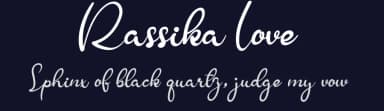 Rassika Love by Belina Studio — Script Handwritten Font — thumbnail 2