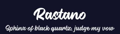 Rastano by Kong Font — Script Handwritten Font — thumbnail 2