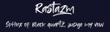 Rastazm by Khurasan — Script Handwritten Font — thumbnail 2