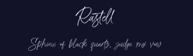 Rastell by olexstudio — Script Handwritten Font — thumbnail 2