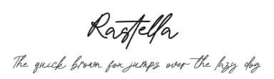 Rastella by Alpaprana Studio — Script Handwritten Font — thumbnail 1