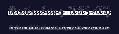 Rastenburg UNZ1AY by Peter Wiegel — Script Handwritten Font — thumbnail 2