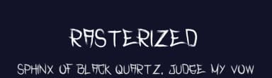 Rasterized by Murder Fonts — Script Handwritten Font — thumbnail 2
