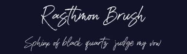 Rasthmon Brush by Tebaltipis Studio — Script Handwritten Font — thumbnail 2