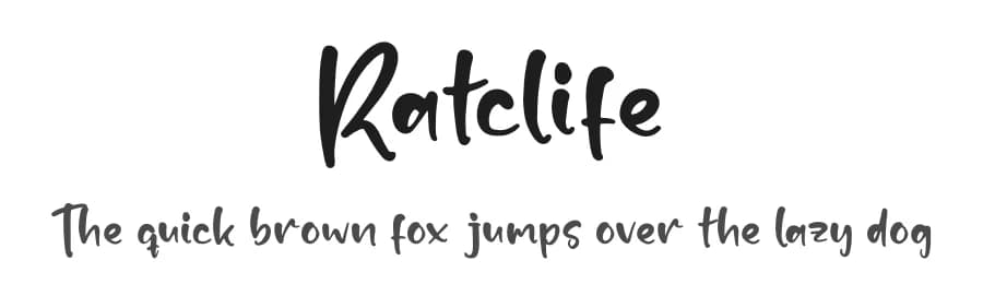 Ratclife by Letterena Studios — Script Handwritten Font