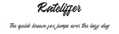 Ratcliffer by Alpaprana Studio — Script Handwritten Font — thumbnail 1