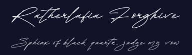 Ratherlafia Forghive by Letterena Studios — Script Handwritten Font — thumbnail 2