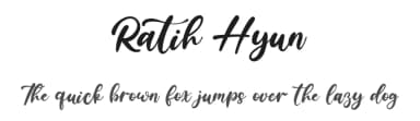 Ratih Hyun by StringLabs Creative Studio — Script Handwritten Font — thumbnail 1