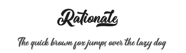 Rationale by Askmewhy — Script Handwritten Font