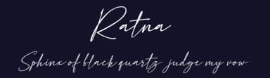 Ratna by Vunira Design — Script Handwritten Font — thumbnail 2
