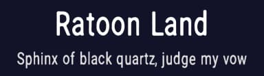 Ratoon Land by Raafi Hilmi — Sans Serif Font — thumbnail 2