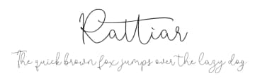Rattiar by Creatype Studio — Script Handwritten Font — thumbnail 1