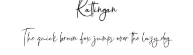 Rattingan by Gado Gado — Script Handwritten Font — thumbnail 1