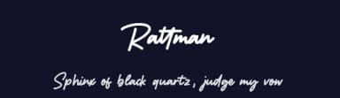 Rattman by Balpirick Studio — Script Handwritten Font — thumbnail 2