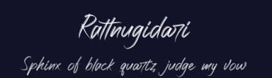 Rattnugidari by StringLabs Creative Studio — Script Handwritten Font — thumbnail 2
