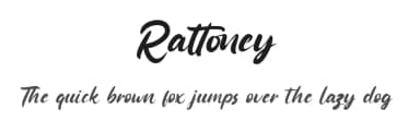 Rattoney by StringLabs Creative Studio — Script Handwritten Font — thumbnail 1