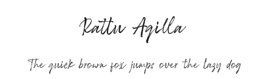 Rattu Aqilla by StringLabs Creative Studio — Script Handwritten Font