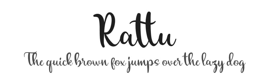 Rattu by StudioAKTYPE — Script Handwritten Font — preview 1