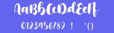 Ratumba by Forberas Club — Script Handwritten Font — thumbnail 3