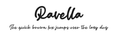 Ravella by DumadiStyle — Script Handwritten Font — thumbnail 1