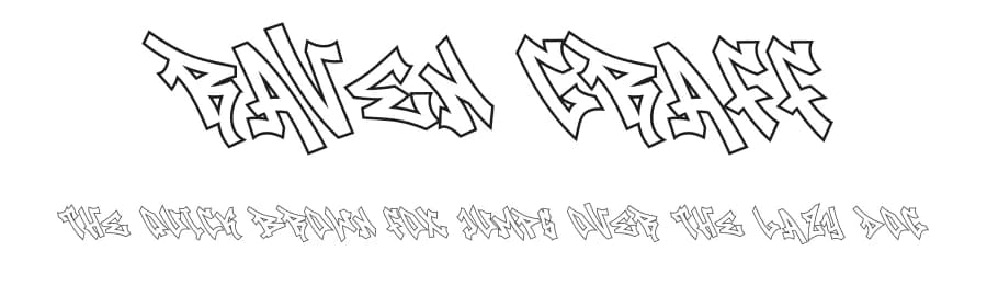 Raven Graff by Cikareotype Studio — Script Handwritten Font