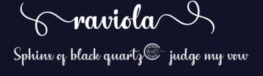 Raviola by RaisProject — Script Handwritten Font — thumbnail 2