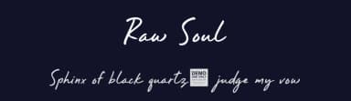 Raw Soul by BLKBK Fonts — Script Handwritten Font — thumbnail 2