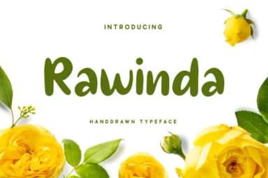 Rawinda Font by Grezline Studio — Script Handwritten Font — thumbnail 1