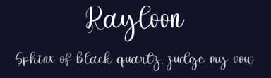 Rayloon by FreshtypeINK — Script Handwritten Font — thumbnail 2