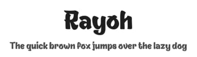 Rayoh by productype.com — Script Handwritten Font — thumbnail 1