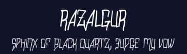 Razalgur by Magique Fonts — Script Handwritten Font — thumbnail 2
