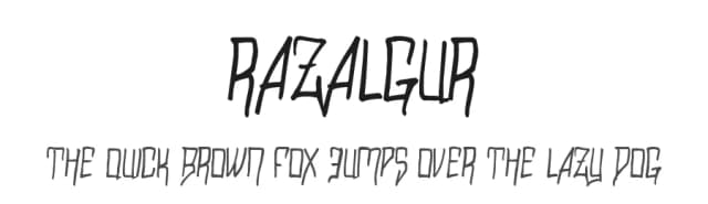 Razalgur by Magique Fonts — Script Handwritten Font
