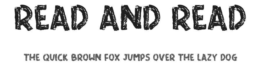 Read And Read by The Docallisme - Amry Al Mursalaat — Script Handwritten Font