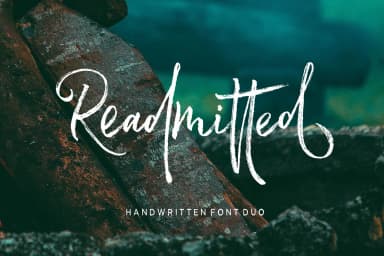 Readmitted Font by Dhan Studio — Script Handwritten Font — thumbnail 1