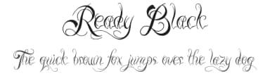 Ready Black by JSH creates — Script Handwritten Font — thumbnail 1