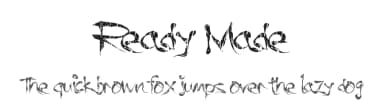 Ready Made by Xerographer Fonts — Script Handwritten Font — thumbnail 1