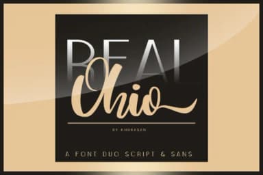 Real Ohio Duo Font by Khurasan — Script Handwritten Font — thumbnail 1