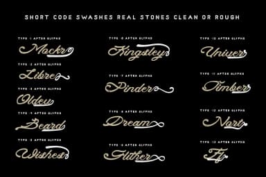 Real Stones Font by feydesign — Script Handwritten Font — thumbnail 3