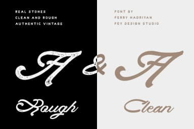 Real Stones Font by feydesign — Script Handwritten Font — thumbnail 4