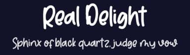 Real Delight by Akrtype Studio — Script Handwritten Font — thumbnail 2