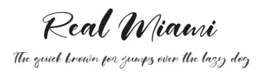 Real Miami by Khurasan — Script Handwritten Font — thumbnail 1