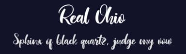 Real Ohio by Khurasan — Script Handwritten Font — thumbnail 2