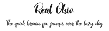 Real Ohio by Khurasan — Script Handwritten Font — thumbnail 1